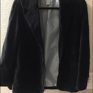 Velvet blazer